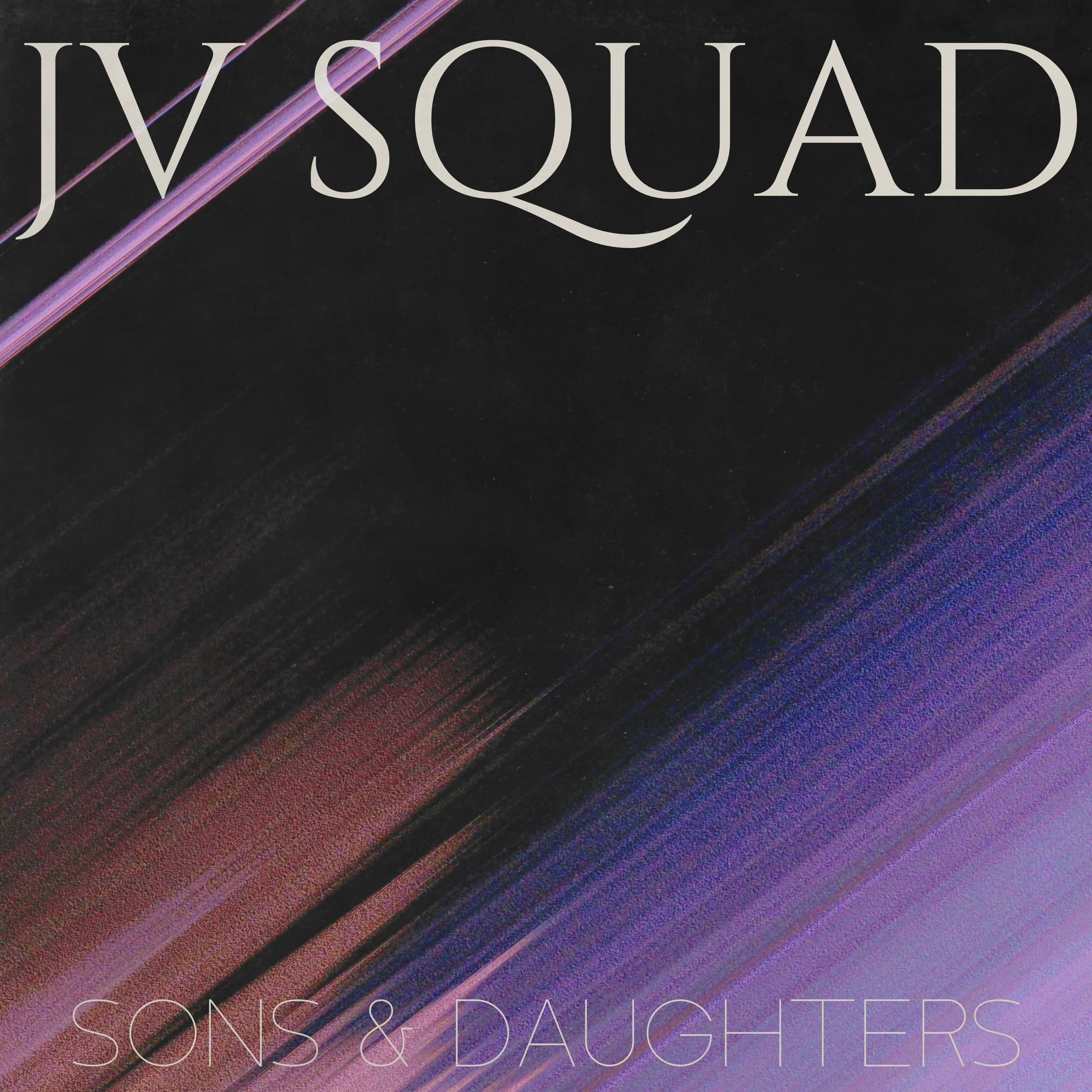 Sons and Daughters jacket artwork by JV Squad